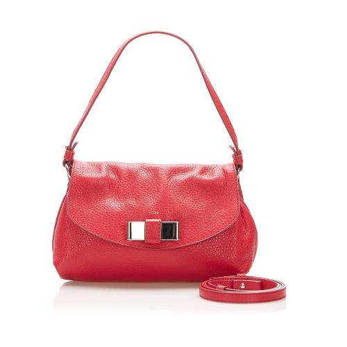 Chloe Lily Leather Satchel