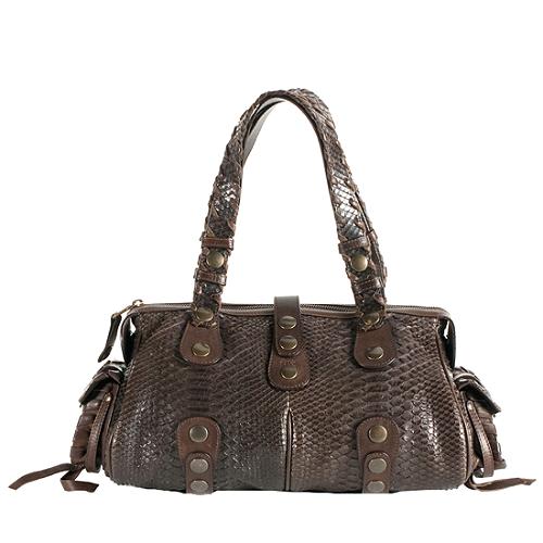 Chloe Limited Edition Python Silverado Shoulder Bag