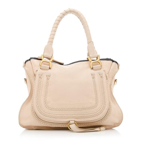 Chloe Leather Marcie Medium Satchel