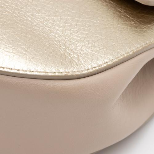 Chloe Metallic Lambskin Drew Mini Shoulder Bag