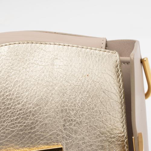 Chloe Metallic Lambskin Drew Mini Shoulder Bag