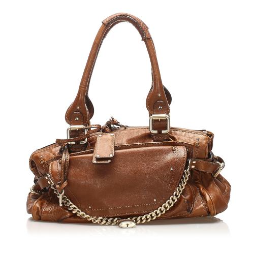 Chloe Paddington Capsule Leather Shoulder Bag