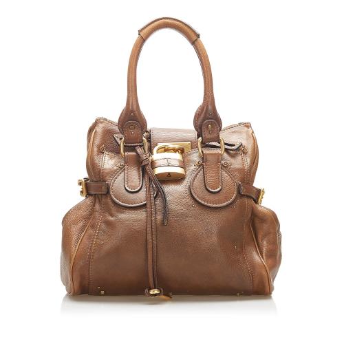 Chloe Paddington Leather Shoulder Bag