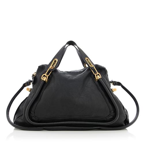 Chloe Leather Paraty Large Satchel