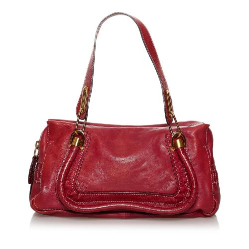 Chloe Paraty Leather Shoulder Bag