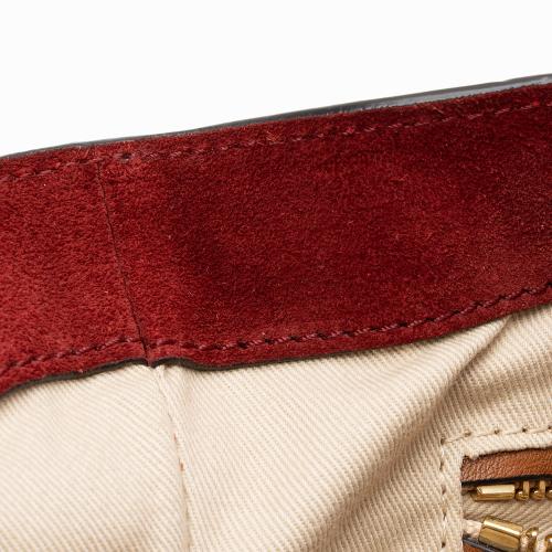 Chloe Suede Lexa Shoulder Bag