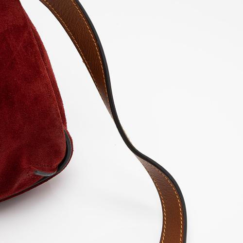 Chloe Suede Lexa Shoulder Bag