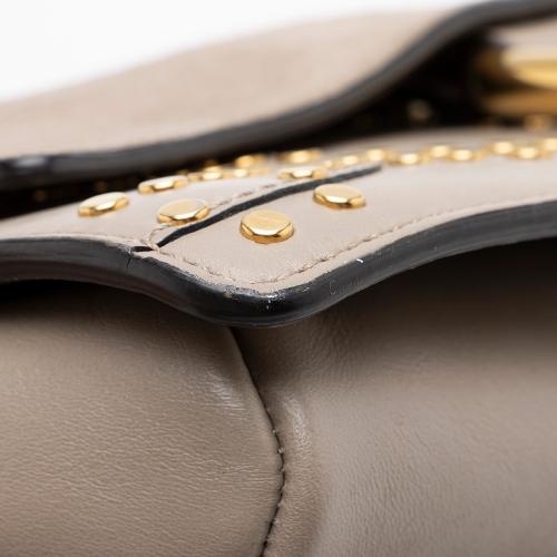 Chloe Studded Suede Small Faye Shoulder Bag - FINAL SALE