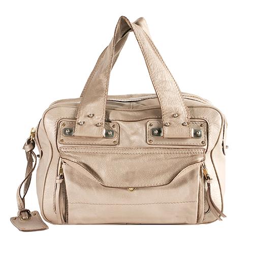 Chloe Tracy Pocket Satchel Handbag