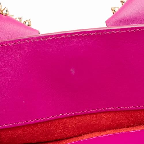 Christian Louboutin Calfskin Studded Eloise Small Satchel 