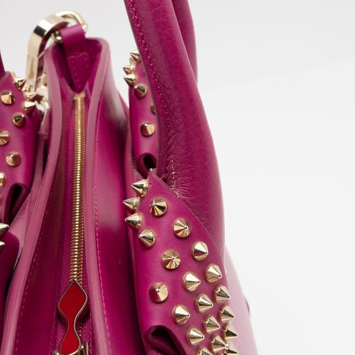 Christian Louboutin Calfskin Studded Eloise Small Satchel 