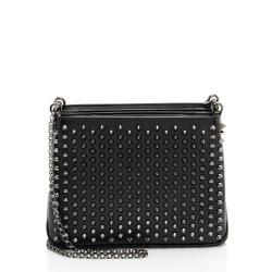 Christian Louboutin Spiked Triloubi Chain Small Shoulder Bag