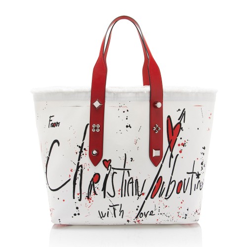 Christian Louboutin Canvas Frangibus Tote