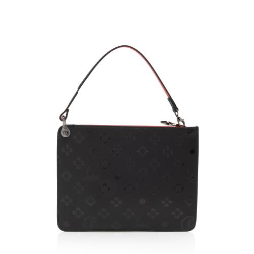 Christian Louboutin Embossed Leather Cabata Loubinthesky Pochette