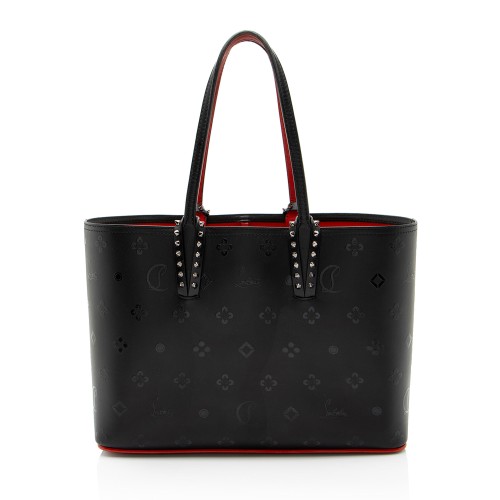 Christian Louboutin Embossed Leather Loubinthesky Cabata Small Tote