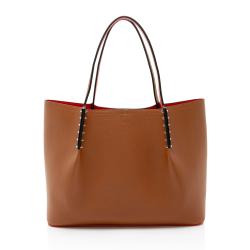 Christian Louboutin Leather Cabarock Large Tote