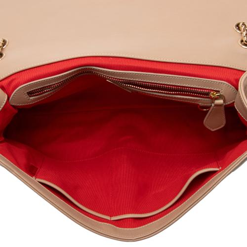 Christian Louboutin Leather Sweet Charity Medium Shoulder Bag