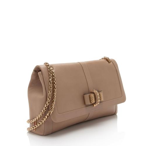 Christian Louboutin Leather Sweet Charity Medium Shoulder Bag