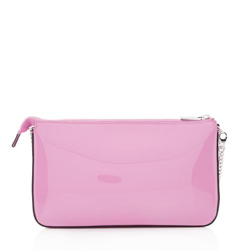 Christian Louboutin Patent Leather Loubila Pouch