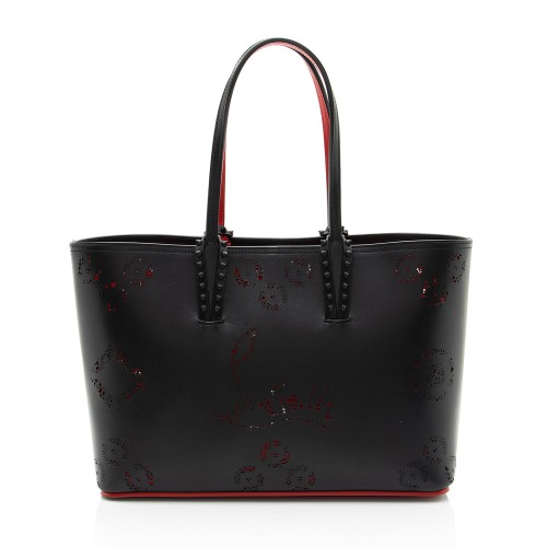 Christian Louboutin Perforated Leather Cabata Loubinthesky Small Tote