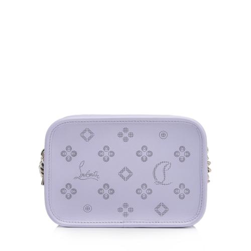 Christian Louboutin Perforated Leather Loubinthesky Small Camera Bag