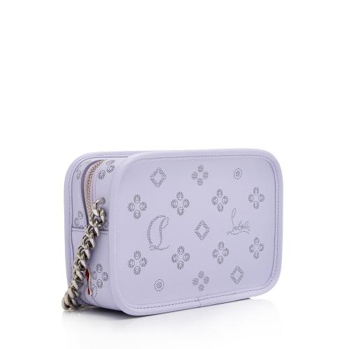 Christian Louboutin Perforated Leather Loubinthesky Small Camera Bag