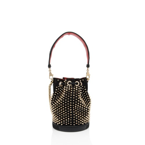 Christian Louboutin Spiked Marie Jane Bucket Bag | Christian Louboutin  Handbags | Bag Borrow or Steal