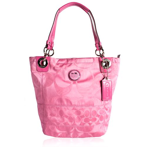 Coach Alex Signature Sateen Tote