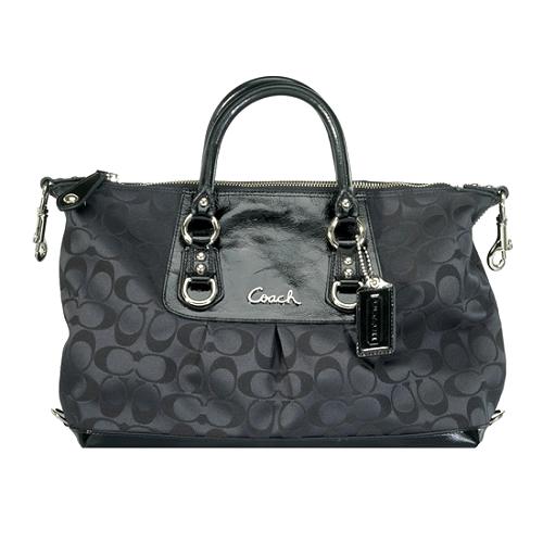 Coach Ashley Signature Sateen Satchel Handbag