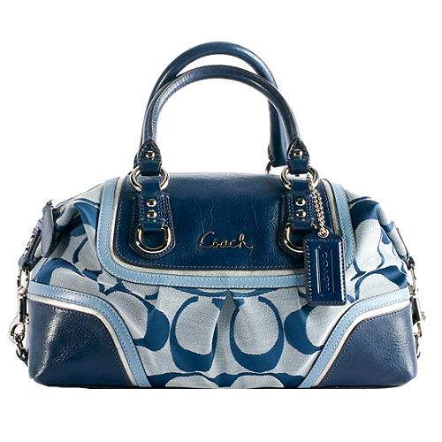 Coach Ashley Spectator Signature Satchel Handbag