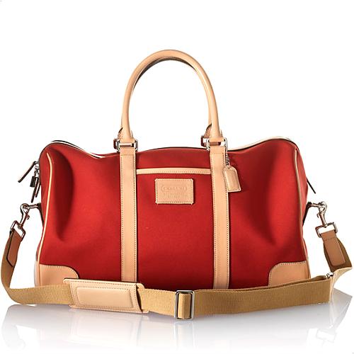 Coach Canvas Duffle Bag