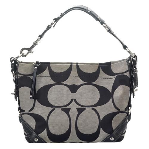 Coach Carly Signature Hobo Handbag