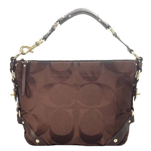 Coach Carly Signature Hobo Handbag