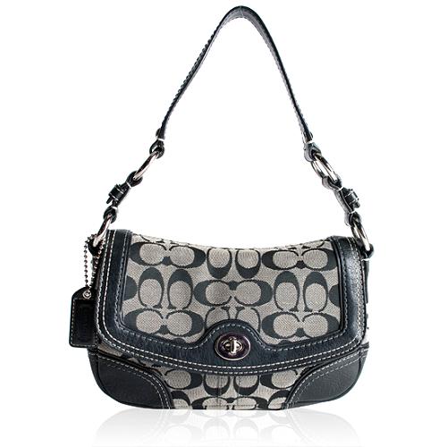 Coach Chelsea Signature Flap Shoulder Handbag