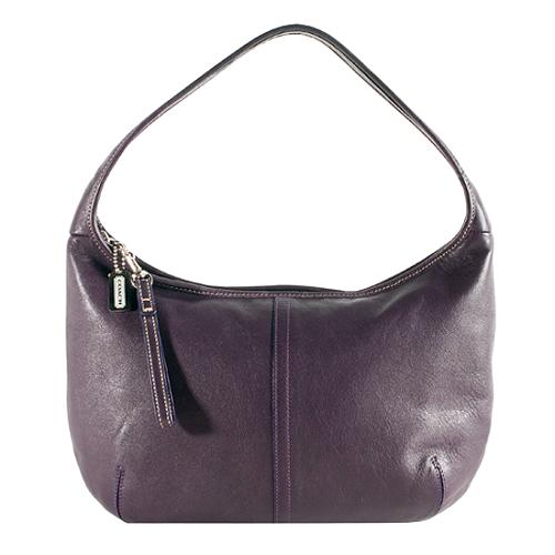 Coach Ergo Leather Small Zip Hobo Handbag