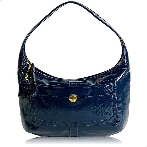 Coach Ergo Patent Leather Hobo Handbag 