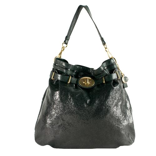 Coach Flagship Leather Drawstring Shoulder Handbag