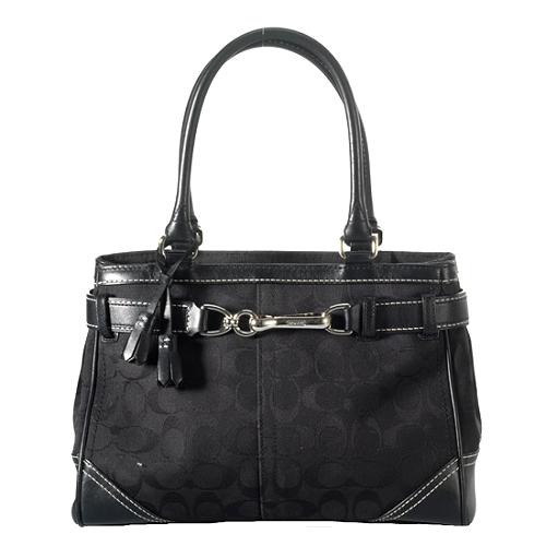 Coach Hamptons Signature Large Carryall Tote