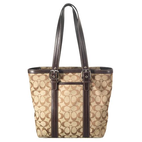 Coach Hamptons Signature Lunch Tote