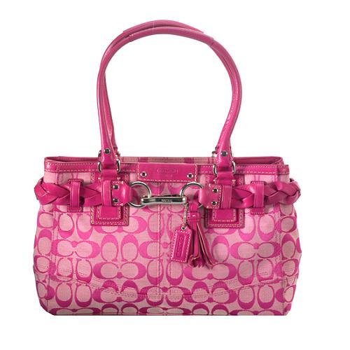 Coach Hamptons Signature Medium Carryall Tote