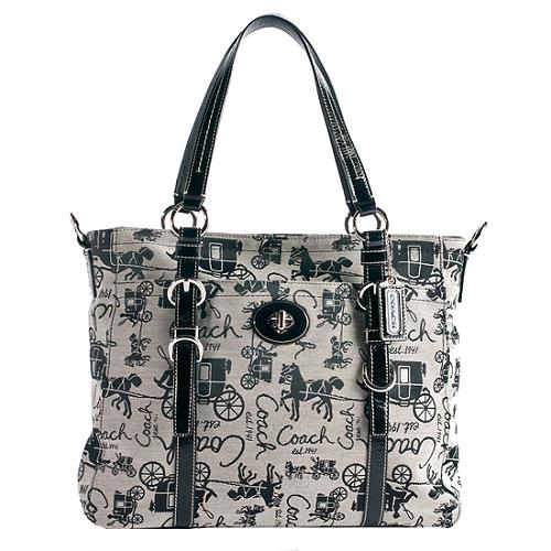 Coach Horse & Carriage Shoulder Tote