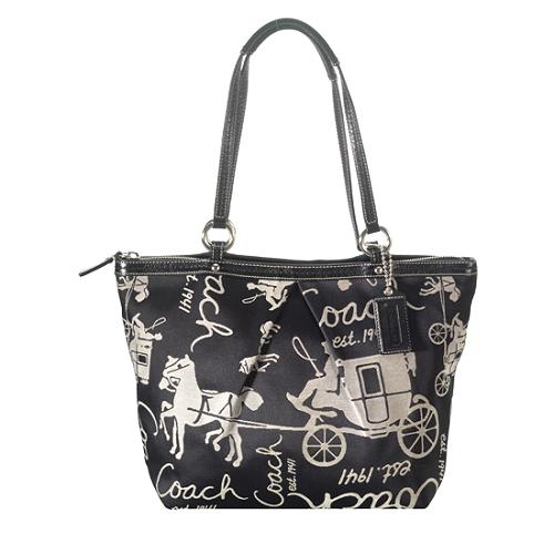 Coach Horse & Carriage Tote