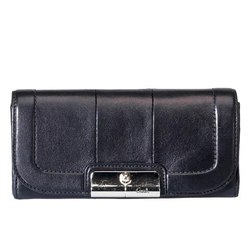 Coach Kristin Leather Slim Envelope Wallet