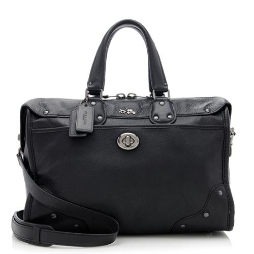 Coach Leather Rhyder Satchel