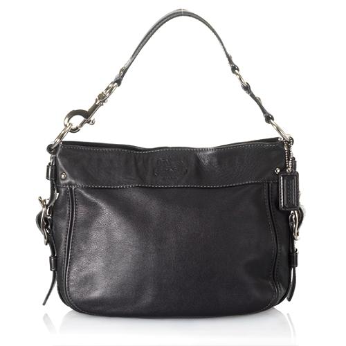 Coach Leather Zoe Hobo Handbag