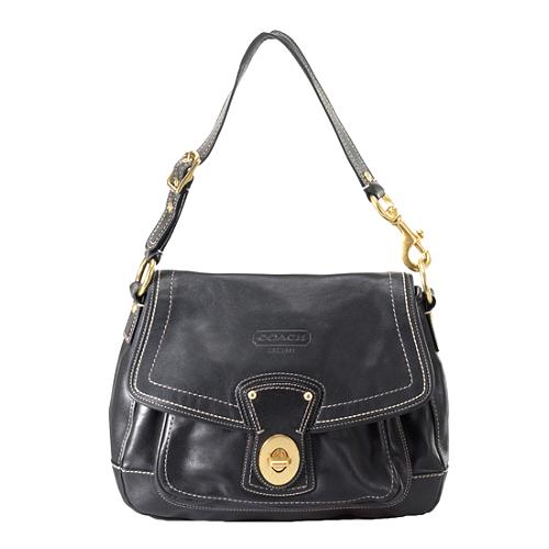 Coach Legacy Ali Leather Flap Shoulder Handbag