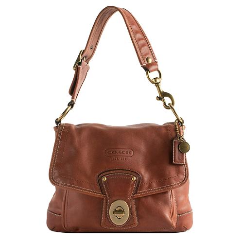 Coach Legacy Ali Leather Flap Shoulder Handbag