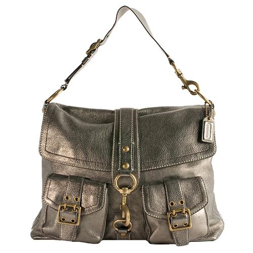 Coach Legacy Leather Large Shoulder Handbag