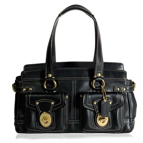 Coach Legacy Leather Satchel Handbag