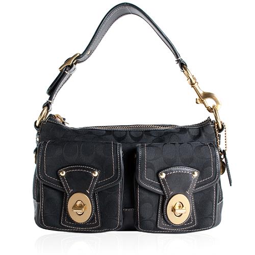 Coach Legacy Signature Shoulder Handbag